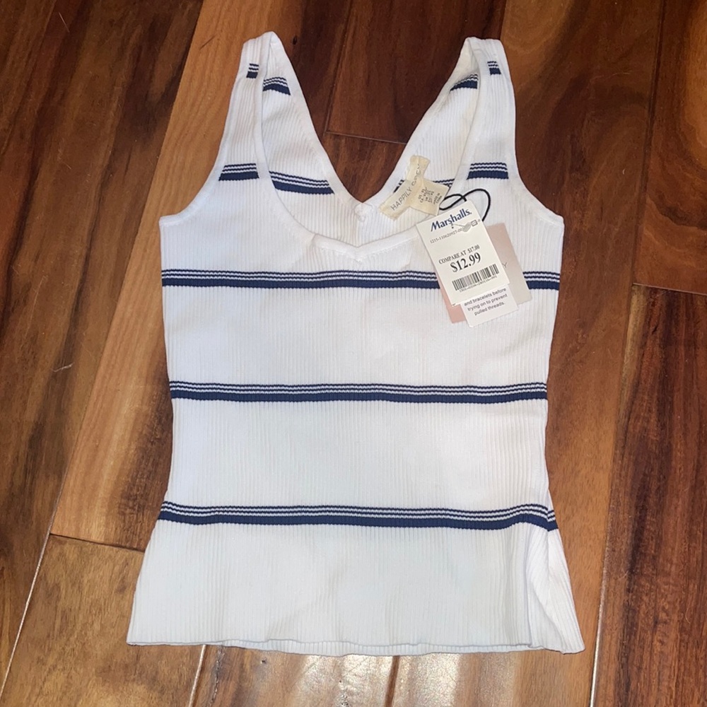 Happily gray tank